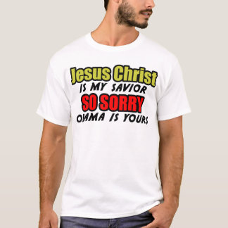 Jezus Christus is mijn redder T-shirt