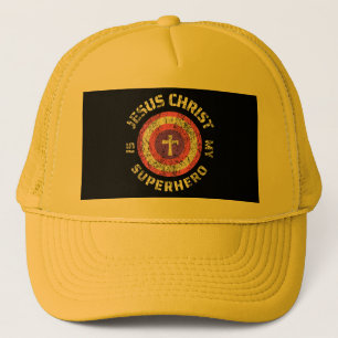 Jezus Christus Is Mijn Superheld Jezus Trucker Pet