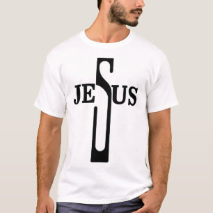 Jezus Christus kruist Christelijk geloof in Mannen T-shirt
