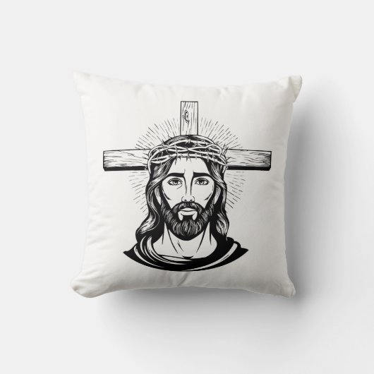 Jezus Christus Kussen (Voorkant)