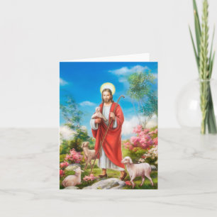 Jezus Christus Lam Herder Kaart