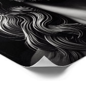 Jezus Christus' liefdevolle ogen Poster (Hoek)