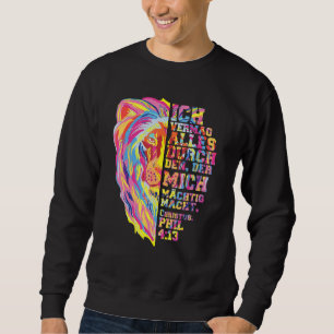Jezus Christus Lion van Juda Philipper 413 Trui