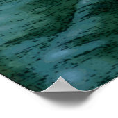 Jezus Christus loopt op water Poster (Hoek)