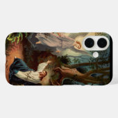 Jezus Christus met engel Case-Mate iPhone Case (Achterkant (horizontaal))