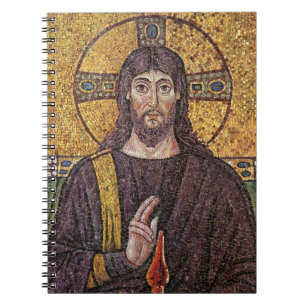 Jezus Christus met Heilige Geest Vlammozaïek Notitieboek