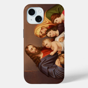 Jezus Christus met Kinderen Premium Kunstwerk
