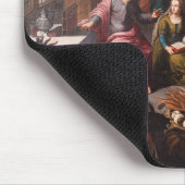 Jezus Christus met Martha en Maria - Joos Goemaere Muismat (Hoek)