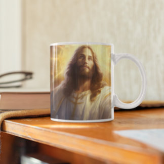 Jezus Christus met Sterren en Licht versie 5 Koffiemok