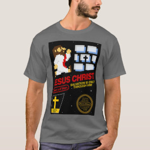Jezus Christus NES 8 bit T-shirt