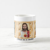 Jezus Christus op een Soda Cracker Cup Koffee Mok (Center)