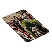 Jezus Christus op Ezel Magneet (Rechterzijde)