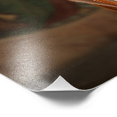 Jezus Christus op het kruis Foto Afdruk (Hoek)