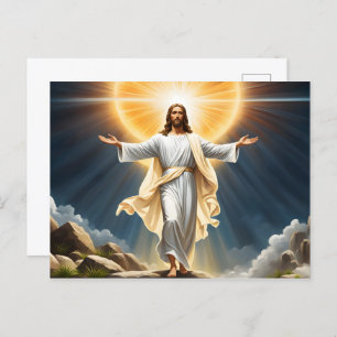 Jezus Christus opstanding Briefkaart