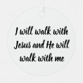 Jezus Christus Ornament (Voorkant)