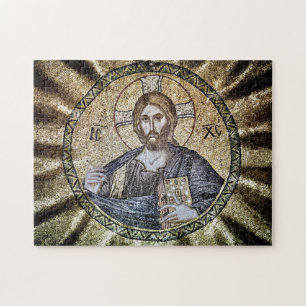Jezus Christus Pantocrator Heer van alle Icoon Legpuzzel