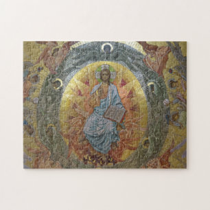 Jezus Christus Pantocrator Heer van alle Orthodoxe Legpuzzel