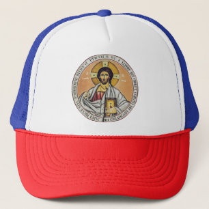 Jezus Christus Pantocrator koepel van de Kerk Trucker Pet