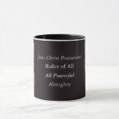 Jezus Christus Pantocrator l Orthodox Icoon Mok (Midden)