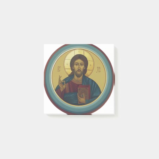 Jezus Christus Pantocrator Post-it® Notes (Voorkant)