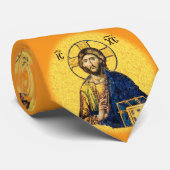 Jezus Christus Pantocrator Stropdas (Opgerold)