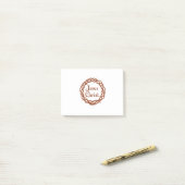 Jezus Christus Post-it® Notes (Op bureau)