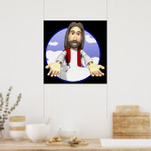 Jezus Christus Poster (Keuken)