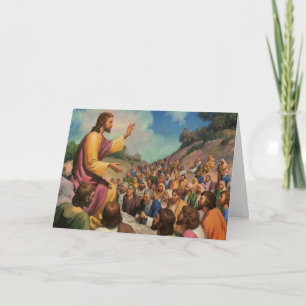 Jezus Christus Preek op de Berg, Oude Religie Kaart