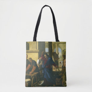 Jezus Christus Reiniging van de Tempel Draagtas