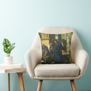 Jezus Christus Reiniging van de Tempel Kussen