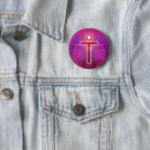 Jezus Christus Ronde Button 5,7 Cm (In situ)