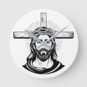 Jezus Christus Ronde Klok (Voorkant)