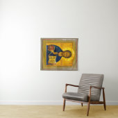 Jezus Christus Russisch Pictogram Wandkleed (In Situ (horizontaal))