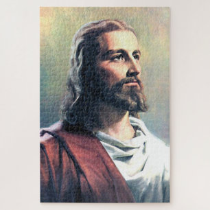 Jezus Christus Savior God Zoon Godsdienst Legpuzzel