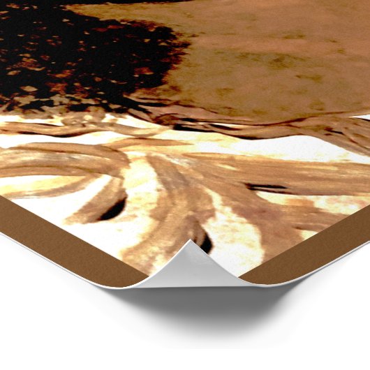 Jezus Christus schilder/drukker Poster (Hoek)