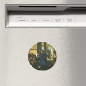 Jezus Christus schoonmaken van de tempel Magneet (Insitu (Vaatwasser))