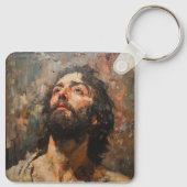 Jezus Christus Sleutelhanger (Achterkant)