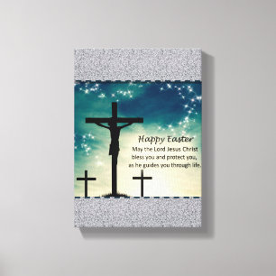 Jezus Christus Stretted Canvas Print Canvas
