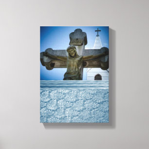 Jezus Christus Stretted Canvas Print Canvas