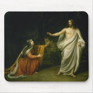 Jezus Christus verschijning bijbel Magdalene Resur Muismat