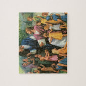 Jezus Christus verstikkende kinderen,  religie Legpuzzel (Verticaal)