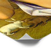 Jezus Christus Verzegelde Poster A (Hoek)