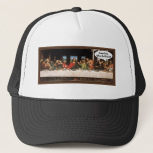 Jezus Christus Wanneer Eten We? - Grappig Laatste Trucker Pet