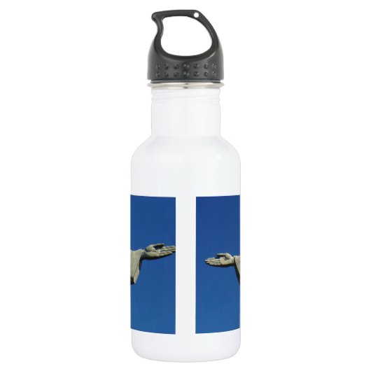 Jezus Christus Waterfles (Achterkant)