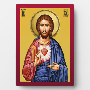 Jezus Christus Zoon van God nieuw Fotoplaat