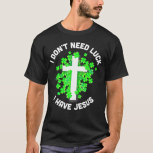 Jezus Cross Rode Kardinalen die ik me Christelijk T-shirt