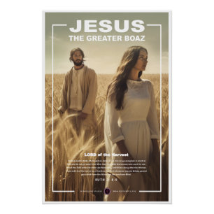 Jezus - De Grote Boaz Perfect Poster