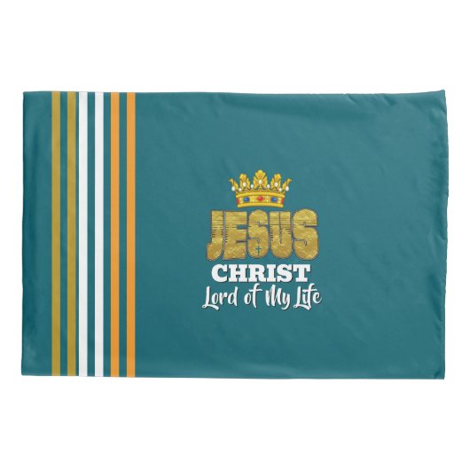 Jezus, de Heer van mijn leven Christelijk Kussensloop (Achterkant)