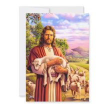 Jezus De Kaarten van de paaspaasschilderd