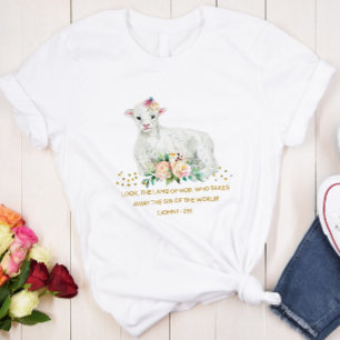 Jezus, de Lamb van God - Aanpasbare T-shirt